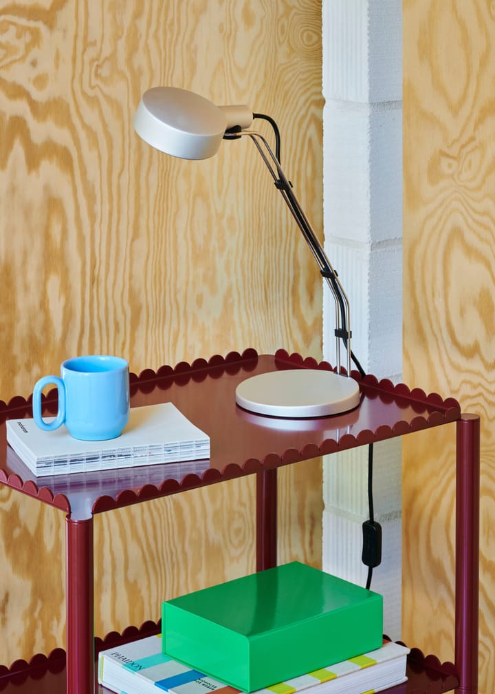 Lámpara de mesa Cupola Desk 40,8 cm, Clear anodised HAY