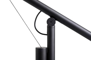 Lámpara de mesa Fifty-Fifty table - Soft black - HAY