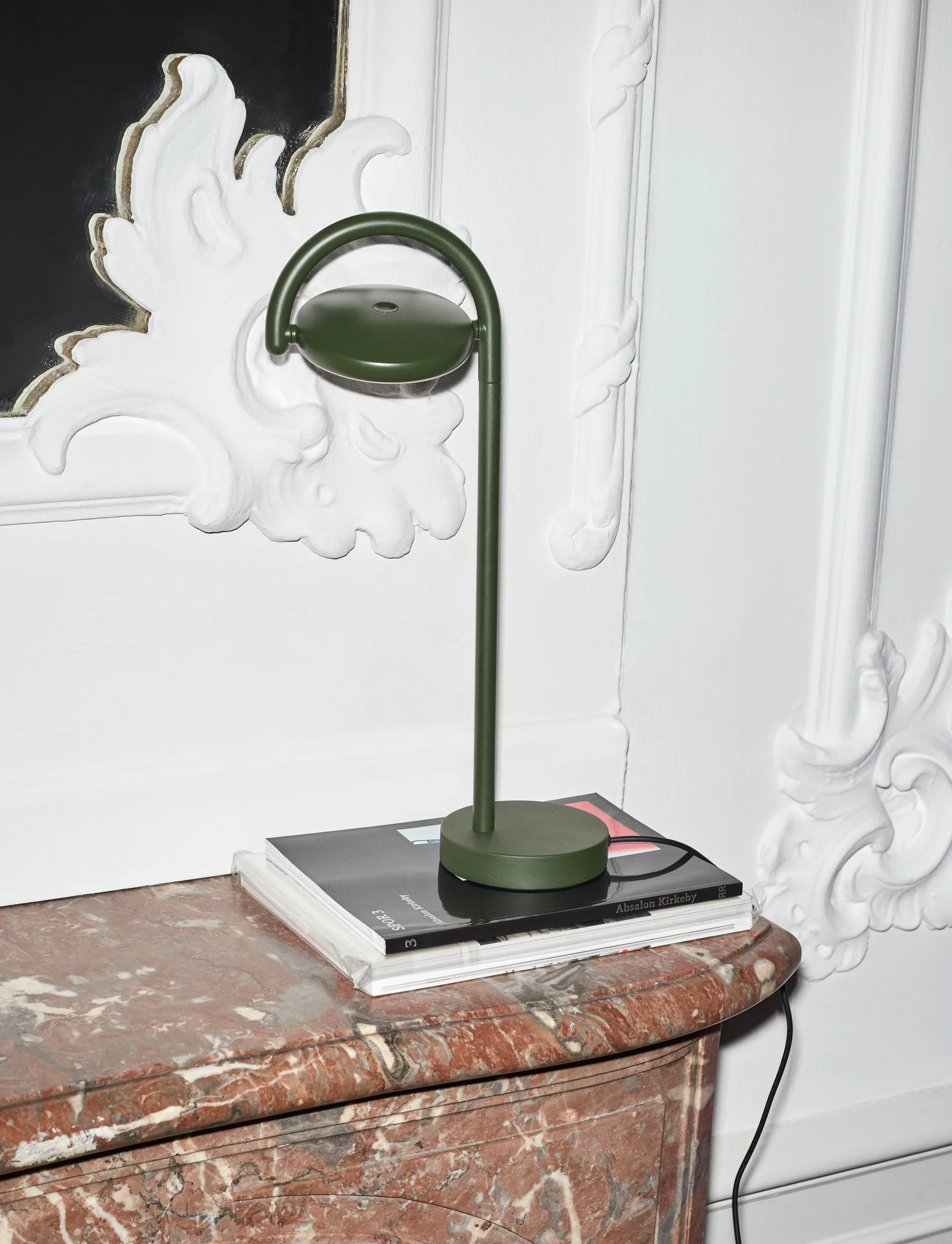 Lámpara de mesa Marselis table, Khaki green HAY