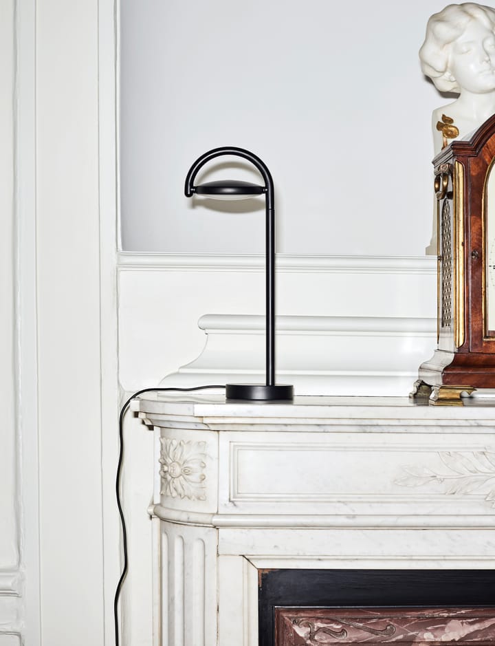 Lámpara de mesa Marselis table, Soft black HAY