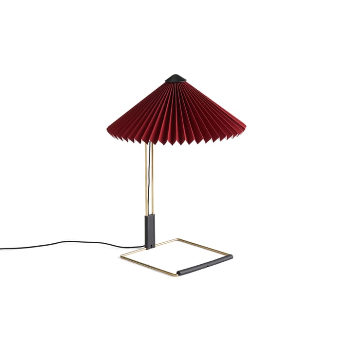Lámpara de mesa Matin table Ø30 cm - Oxide red shade - HAY