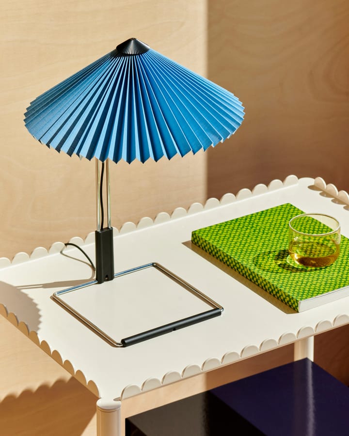 Lámpara de mesa Matin table Ø30 cm - Placid blue-steel - HAY