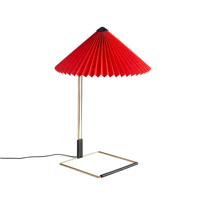 Lámpara de mesa Matin table Ø38 cm - Bright red shade - HAY