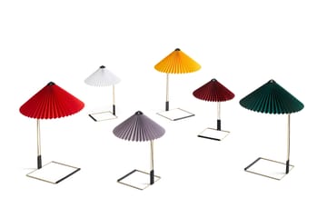 Lámpara de mesa Matin table Ø38 cm - Bright red shade - HAY