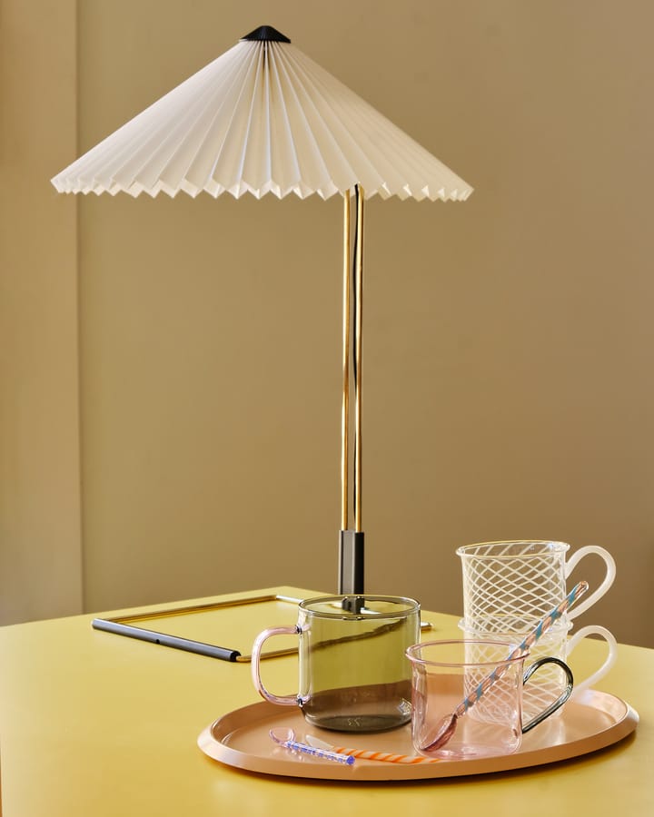 Lámpara de mesa Matin table Ø38 cm, White shade HAY