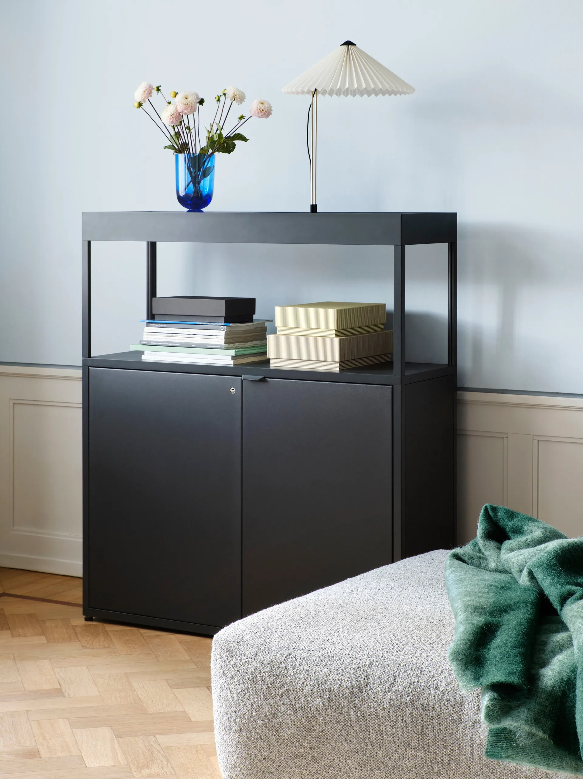 Lámpara de mesa Matin table Ø38 cm, White shade HAY