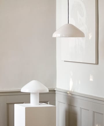 Lámpara de mesa Pao Glass Ø35 cm - blanco-opalVaso - HAY