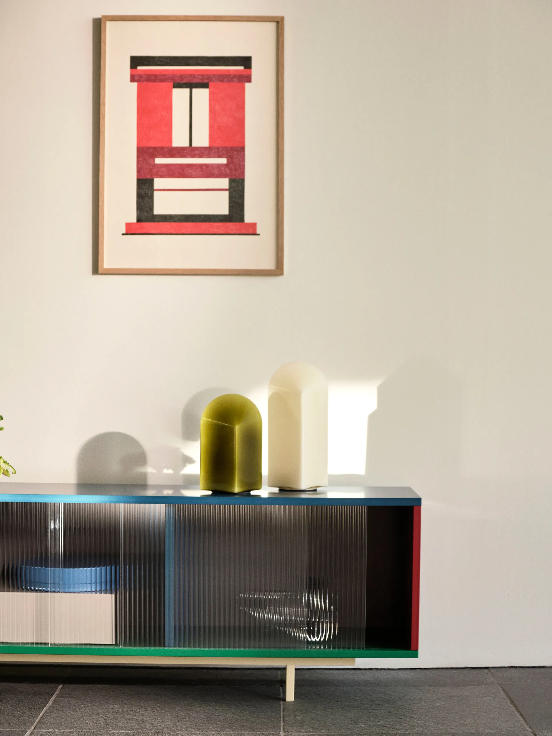 Lámpara de mesa Parade 32 cm, Shell white HAY