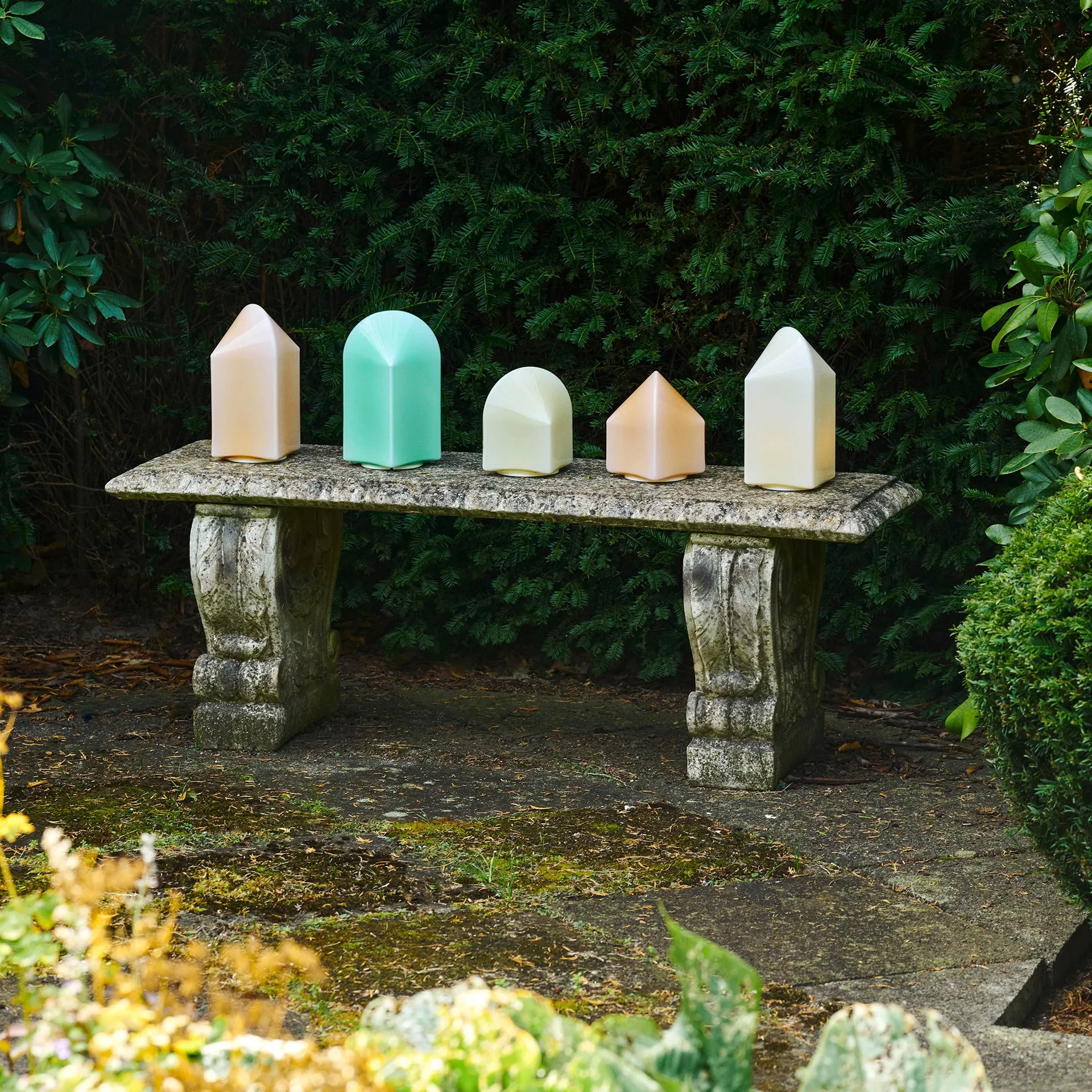 Lámpara de mesa Parade Portable 24 cm, Seafoam green HAY