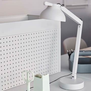 Lámpara de mesa PC Double arm - Ash grey, con pie de lámpara - HAY