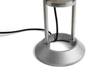 Lámpara de mesa portátil Mousqueton 30,5 cm - Brushed stainless steel - HAY