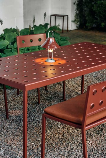 Lámpara de mesa portátil Mousqueton 30,5 cm - Iron red - HAY