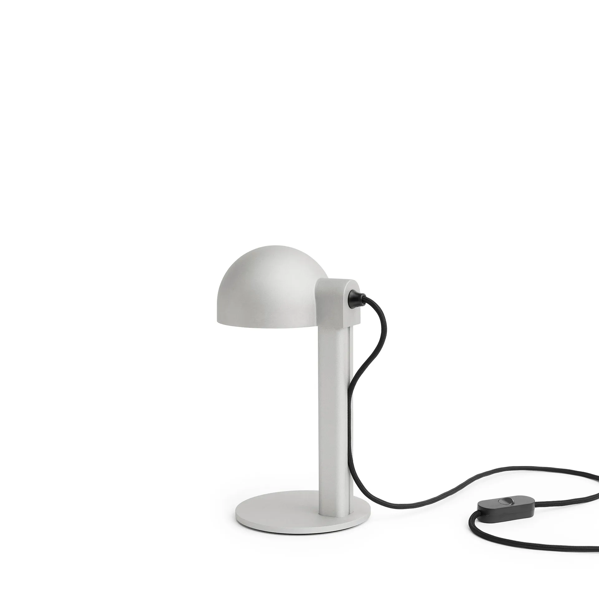 Lámpara de mesa Posto, Silver grey HAY
