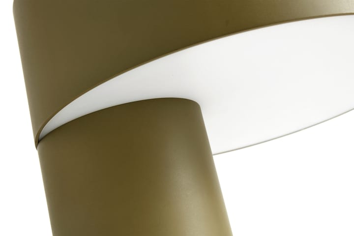 Lámpara de mesa Slant , Khaki Green HAY