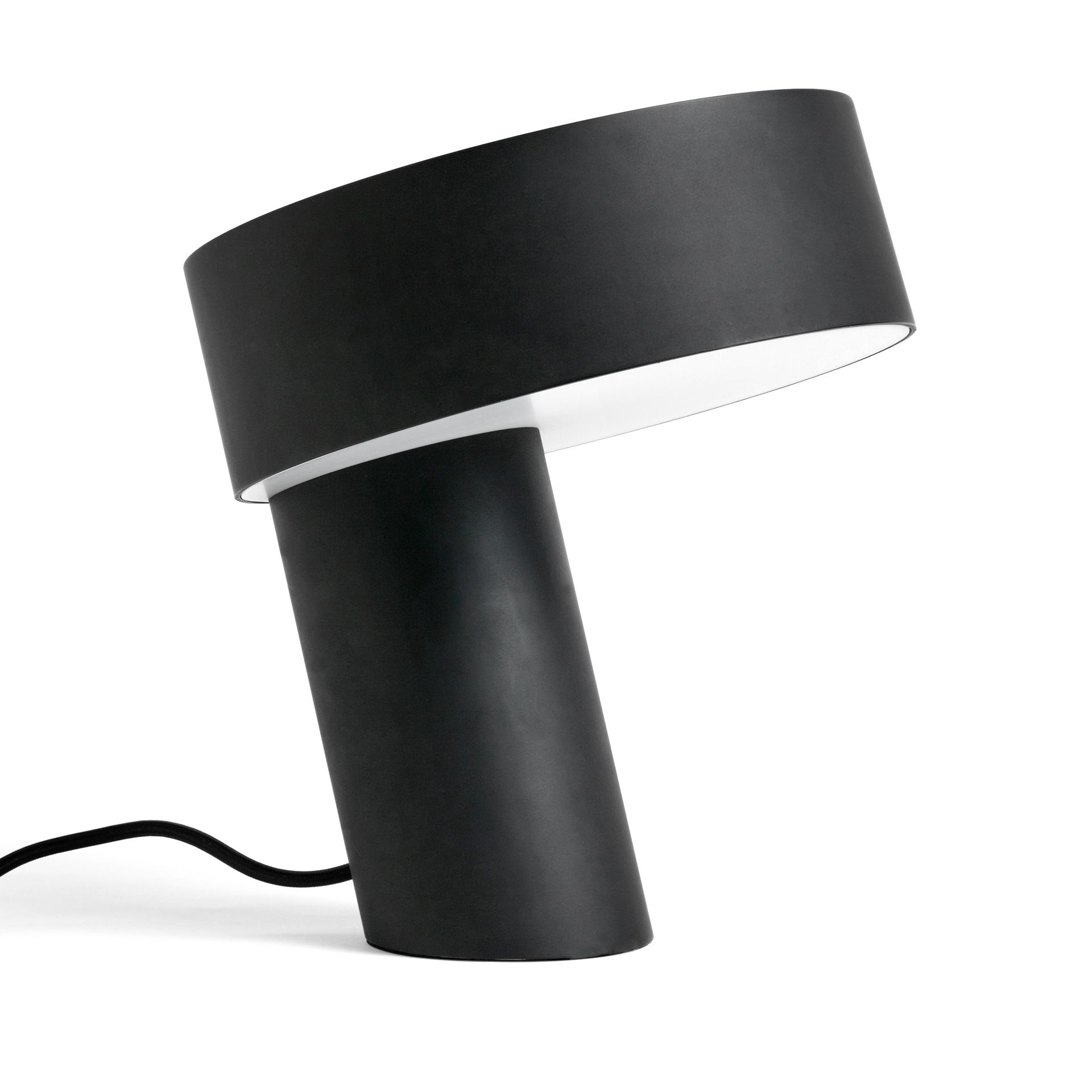 Lámpara de mesa Slant , Soft Black HAY