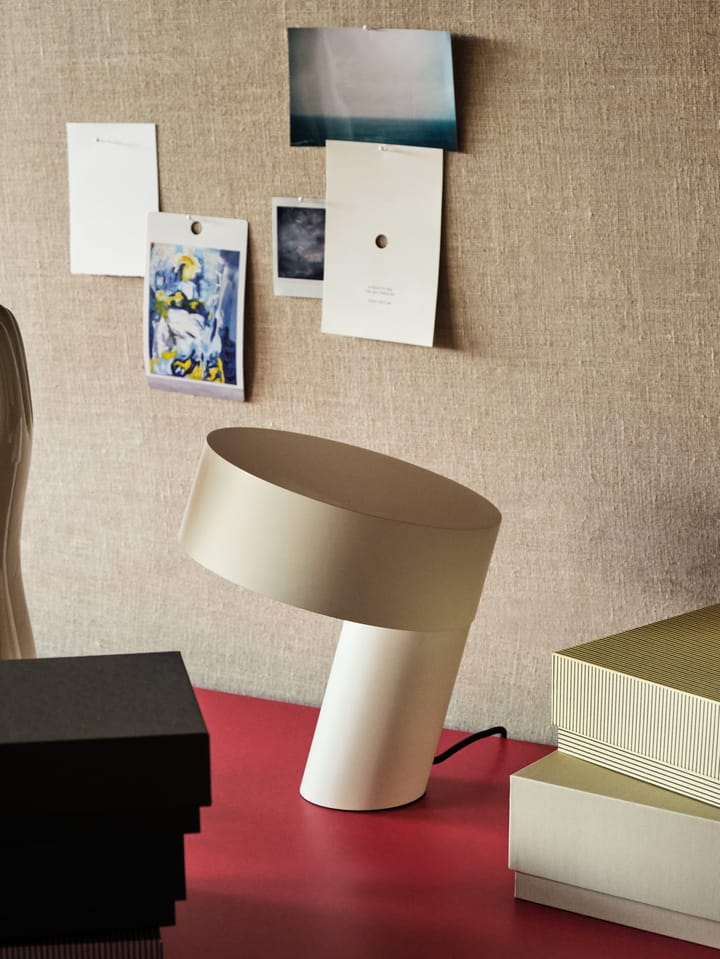 Lámpara de mesa Slant , White HAY