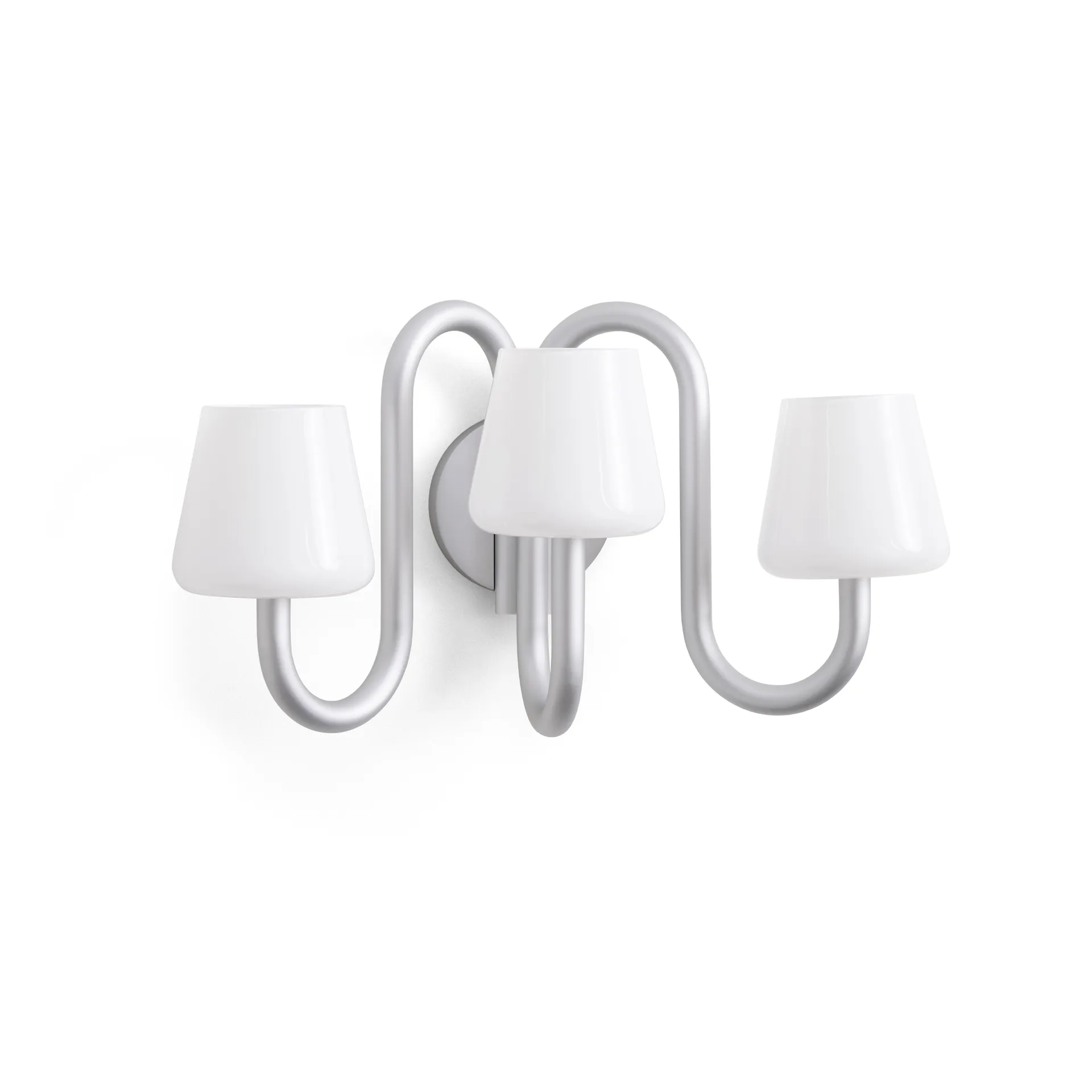 Lámpara de pared Apollo, White opal HAY