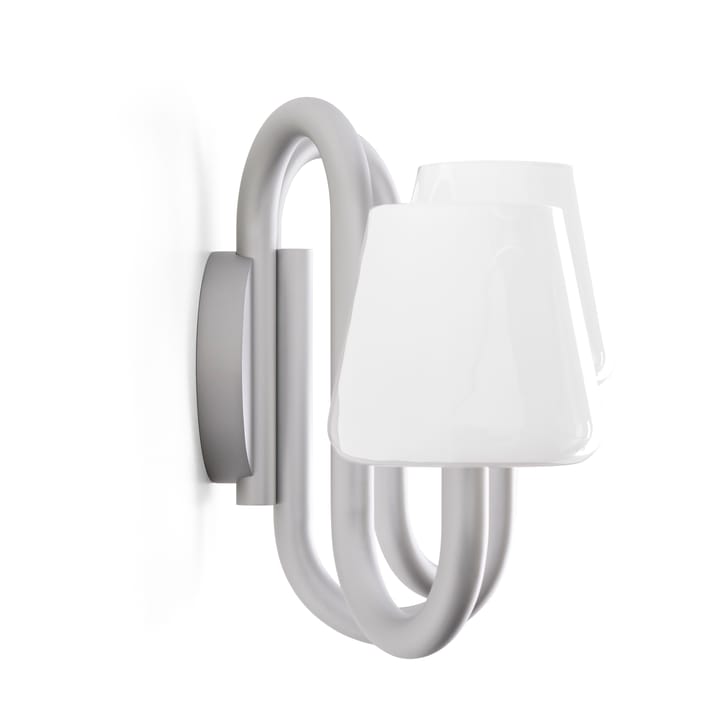 Lámpara de pared Apollo, White opal HAY