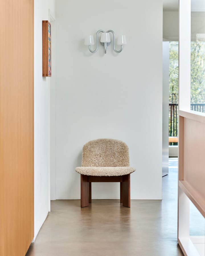 Lámpara de pared Apollo, White opal HAY