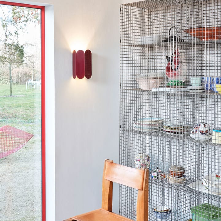 Lámpara de pared Arcs Sconce, Auburn red HAY