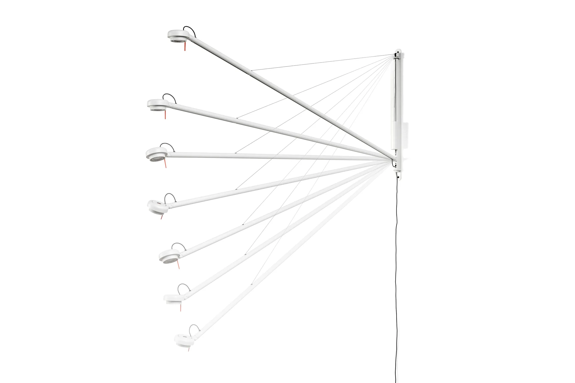 Lámpara de pared Fifty-Fifty, Cream white HAY