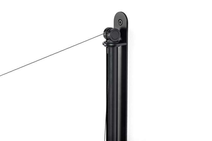Lámpara de pared Fifty-Fifty, Soft black HAY