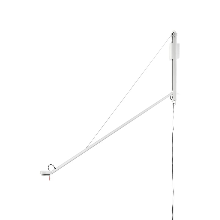 Lámpara de pared Fifty-Fifty wall, Cream white HAY