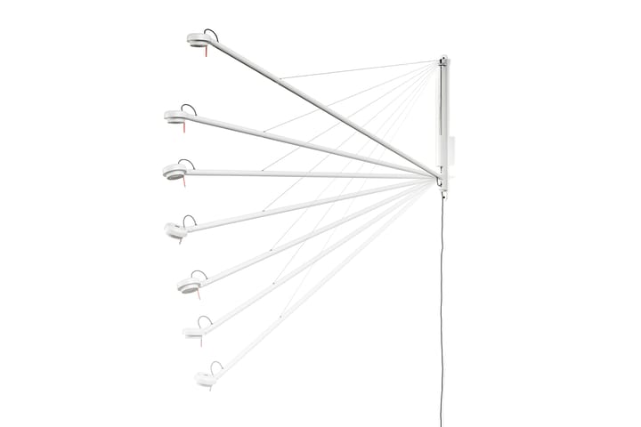 Lámpara de pared Fifty-Fifty wall, Cream white HAY