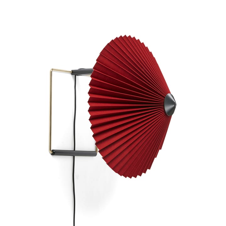 Lámpara de pared Matin wall Ø30 cm - Oxide red shade - HAY