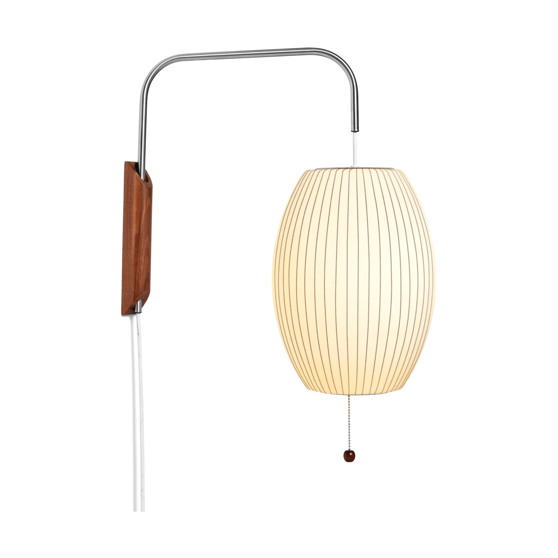 Lámpara de pared Nelson Bubble Cigar, Off white HAY