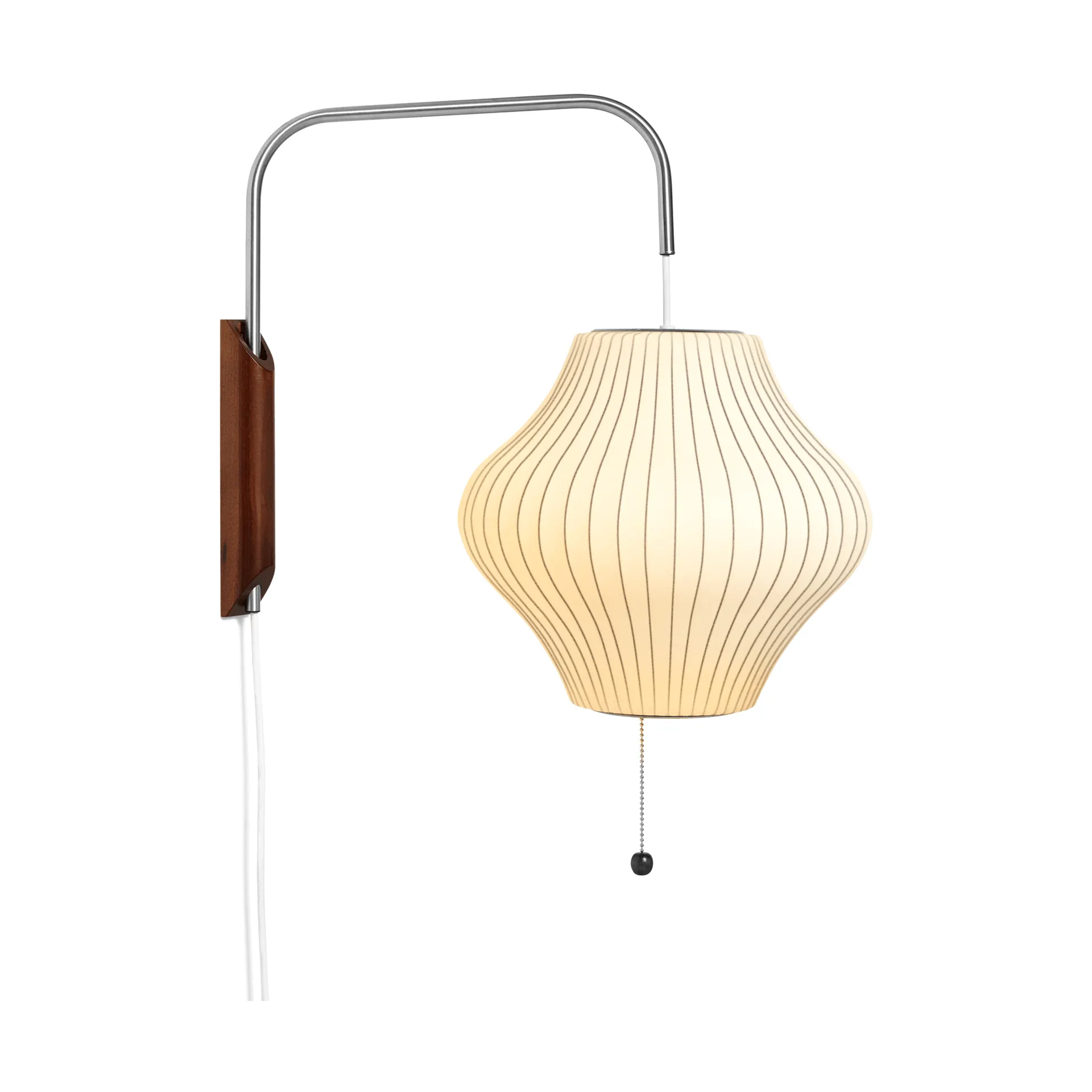 Lámpara de pared Nelson Bubble Pear, Off white HAY