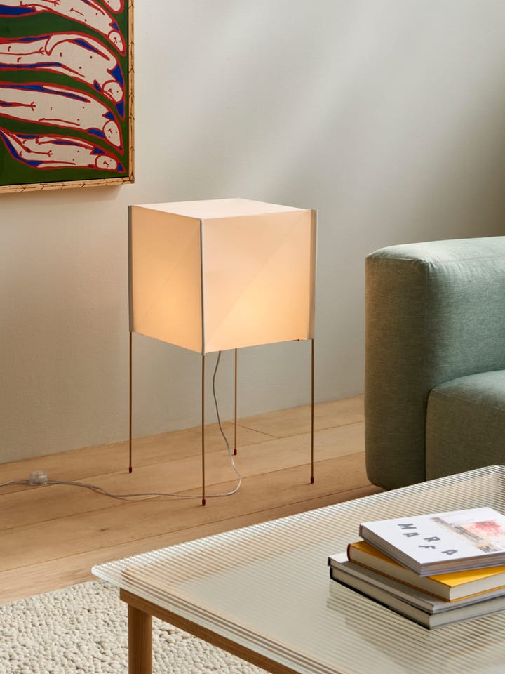 Lámpara de pie Paper Cube, blanco HAY