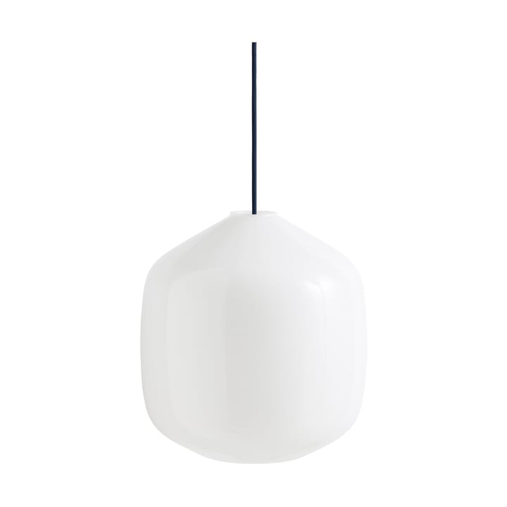 Lámpara de techo Buoy Ø30 cm - Opal glass-anthracite blue - HAY