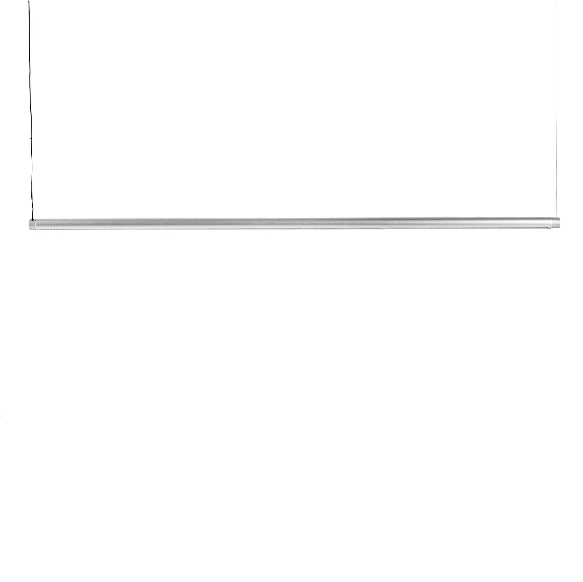 Lámpara de techo Factor Linear Suspension 1500 Directional, Clear anodised aluminio HAY