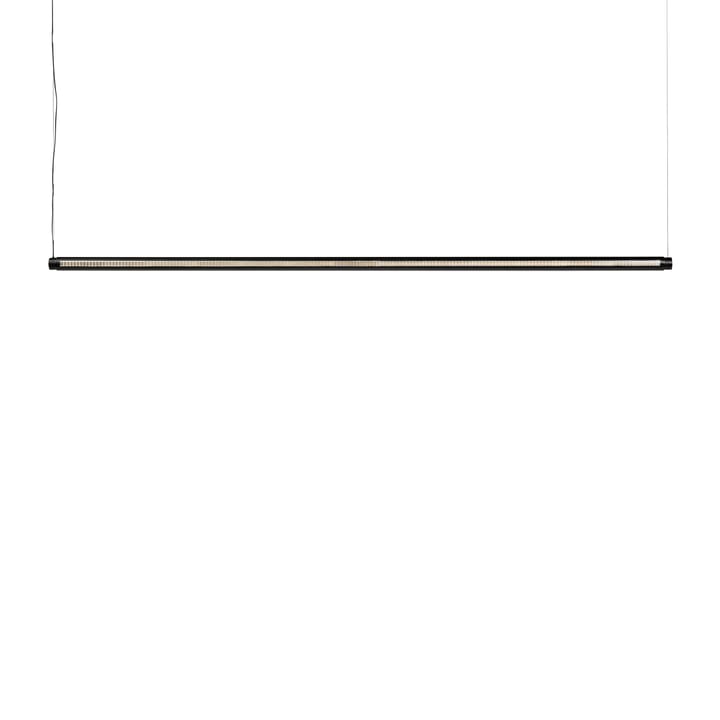 Lámpara de techo Factor Linear Suspension 1500 Directional - Soft black - HAY