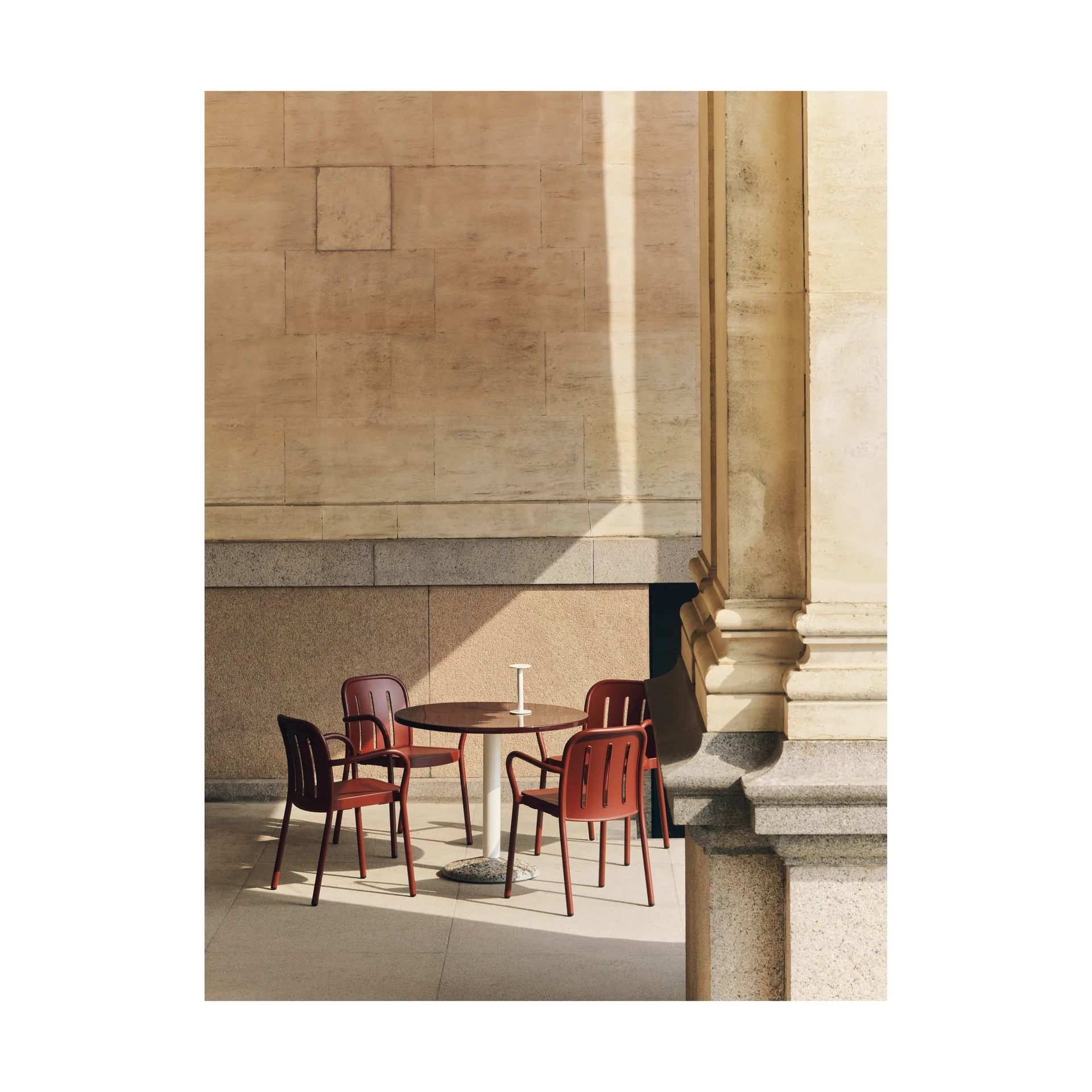 Lámpara portátil, Blanco crema, 22 cm HAY