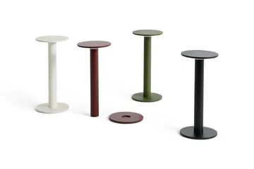 Lámpara portátil - Rojo hierro, 22 cm - HAY