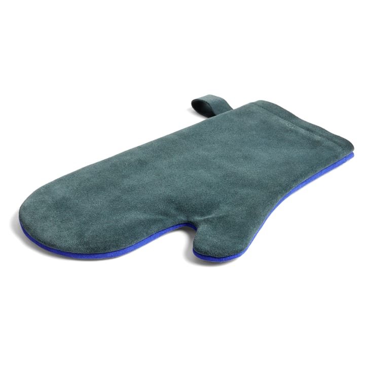Manopla de horno Suede, azul HAY