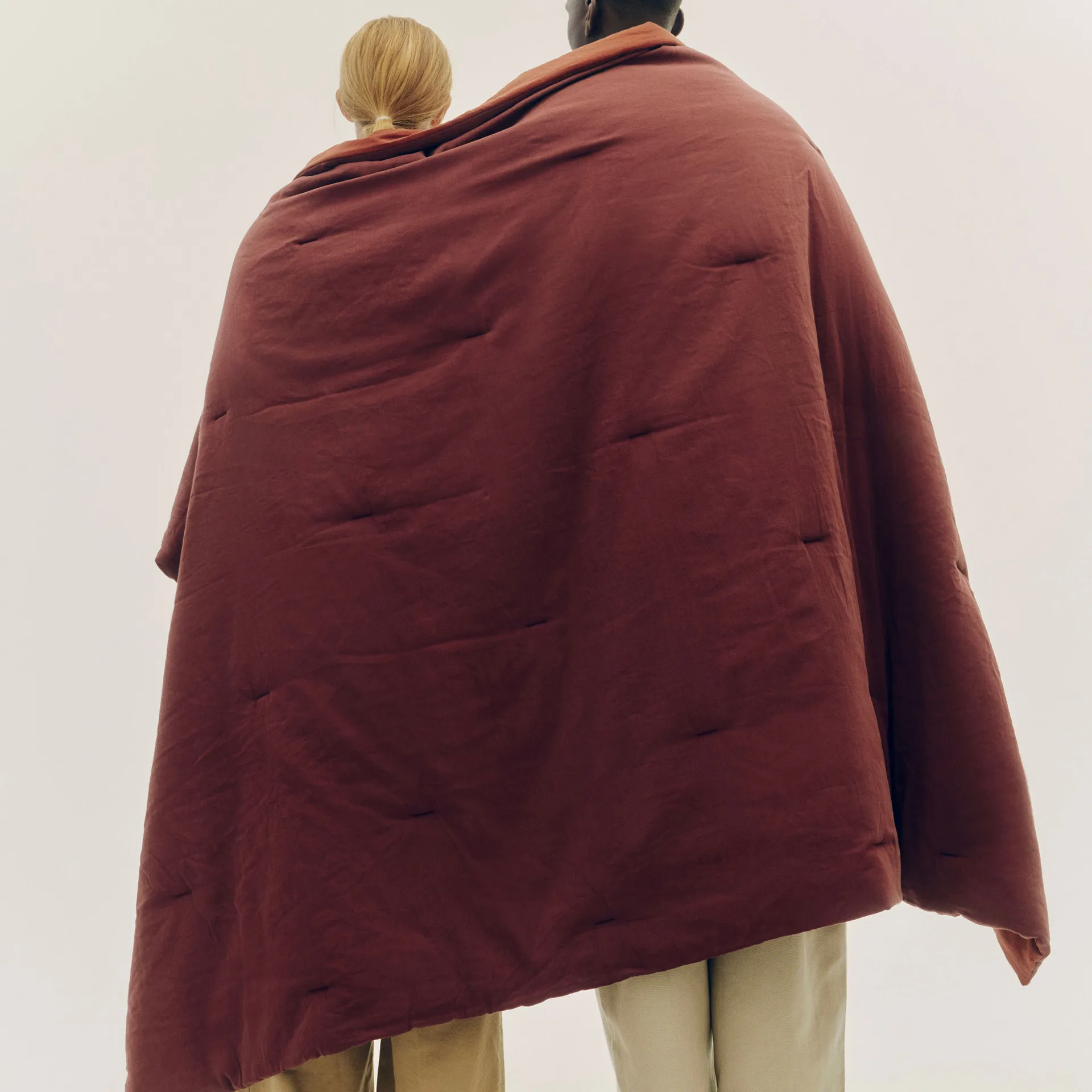 Manta Air Quilt, Iron red, 140x200 cm HAY