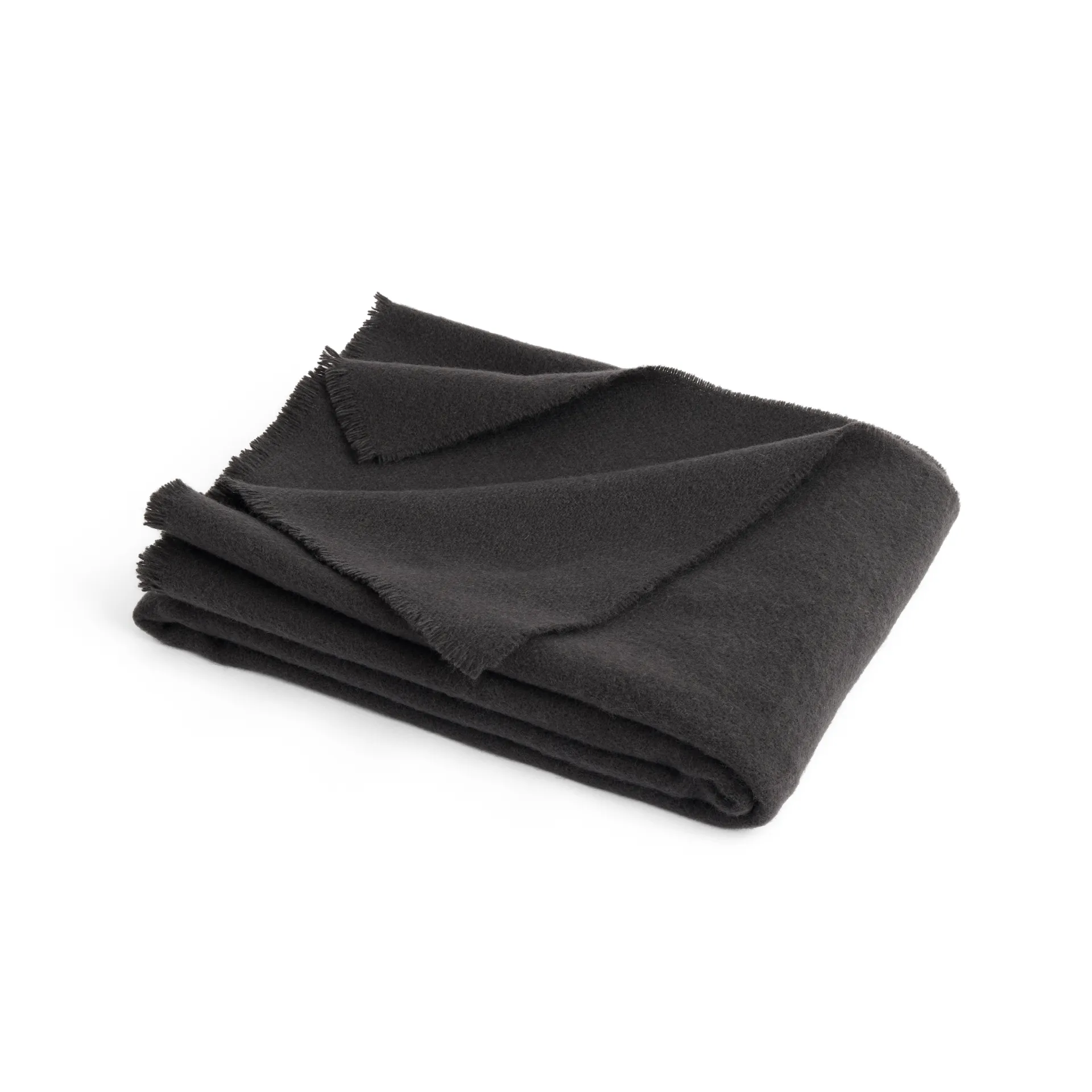 Manta de lana Mono 130x180 cm, Charcoal HAY