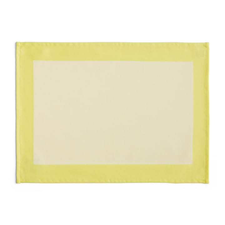 Mantel individual Ram 31x43 cm - Yellow - HAY