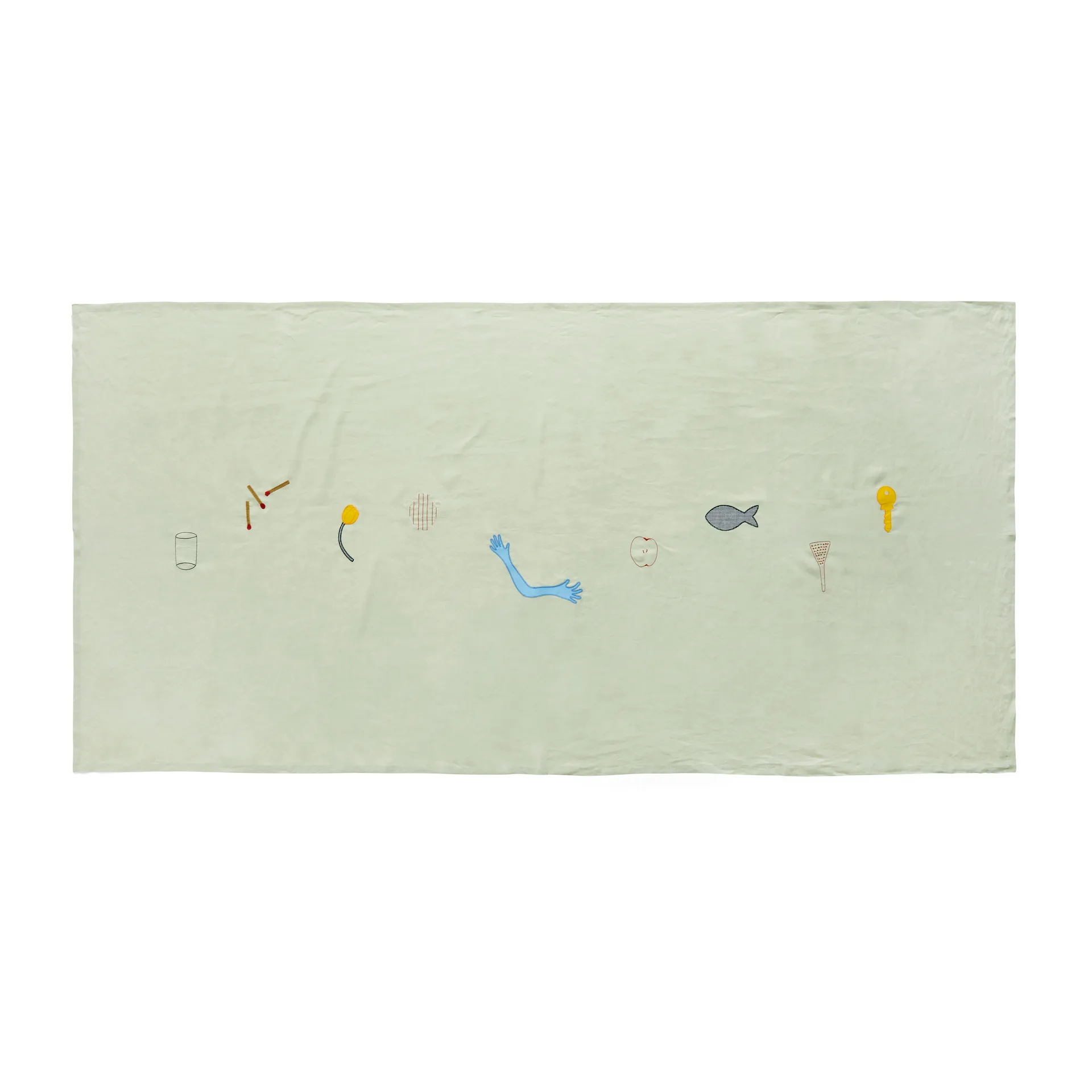 Mantel Sobremesa 140x300 cm, Green HAY