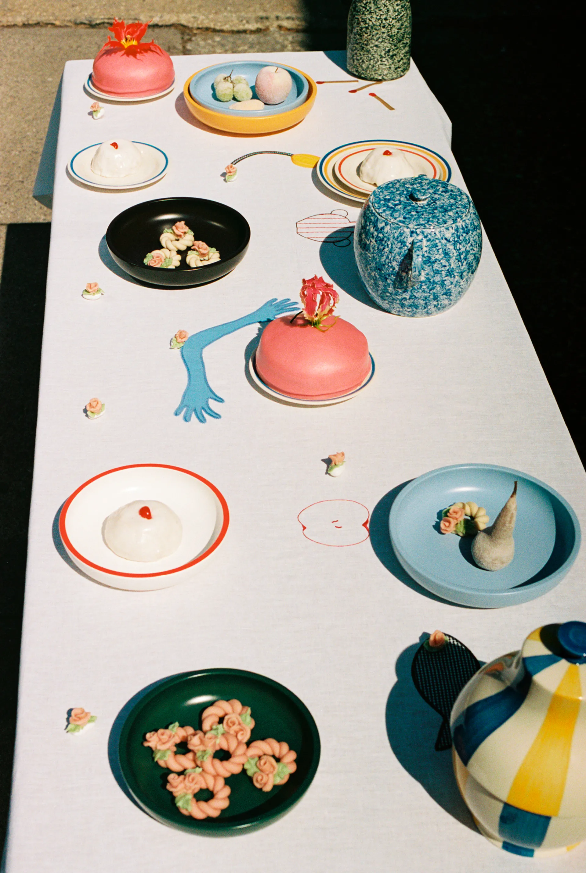 Mantel Sobremesa 140x300 cm, White HAY