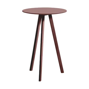 Mesa alta CPH20 2.0, Ø70 cm - Burgundy linoleum-Bordeaux - HAY