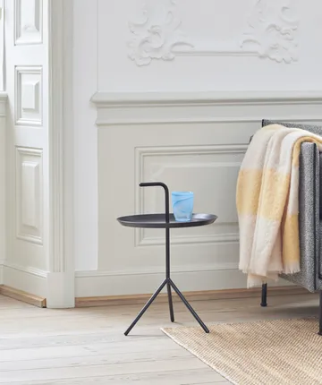 Mesa auxiliar DLM Ø38 cm - Black - HAY