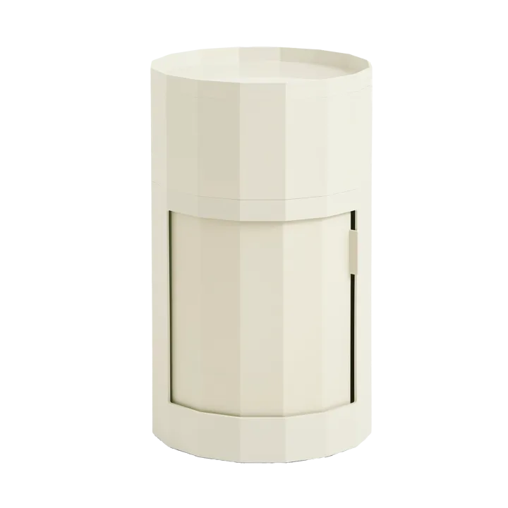 Mesa auxiliar Facet Cabinet 101 - Eggshell - HAY