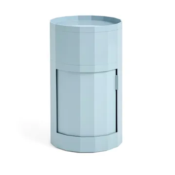 Mesa auxiliar Facet Cabinet 101 - Misty blue - HAY