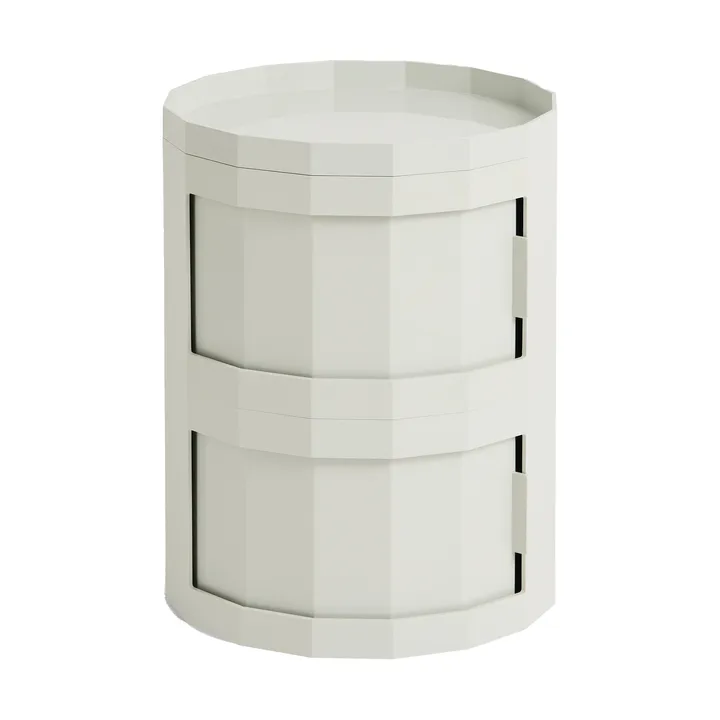 Mesa auxiliar Facet Cabinet 20 - Misty grey - HAY