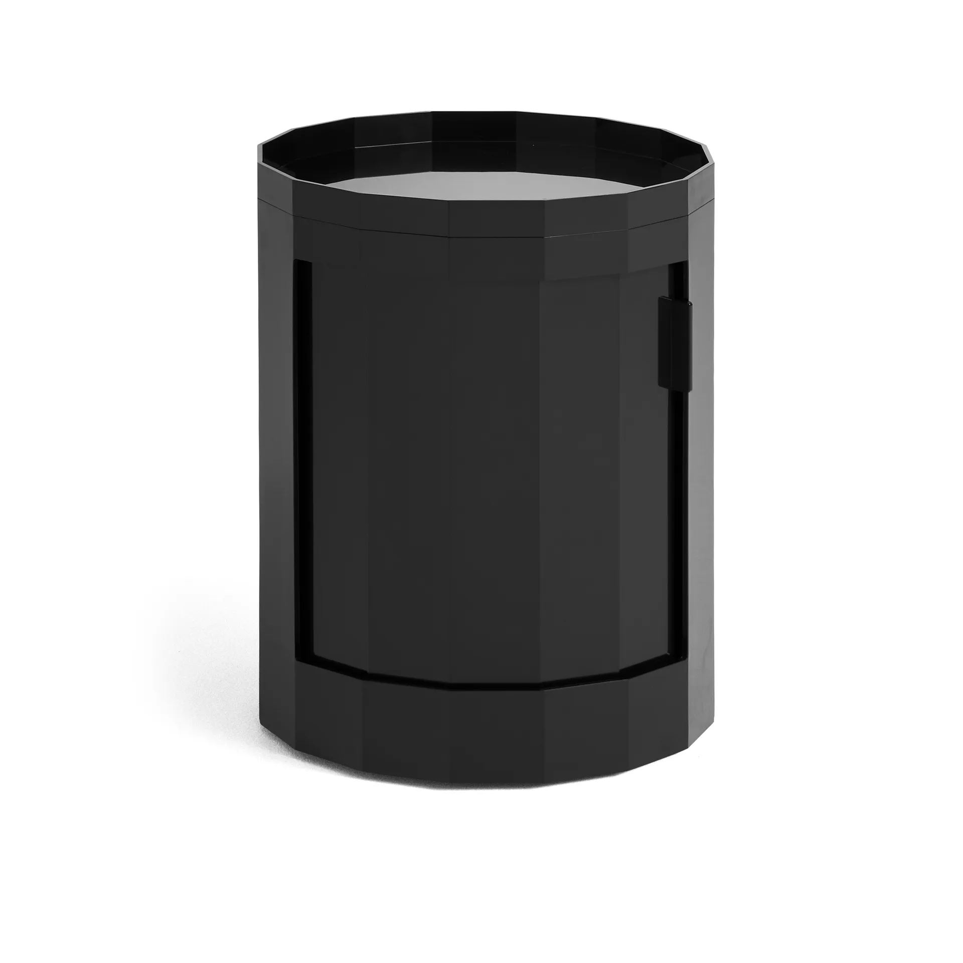 Mesa auxiliar Facet Cabinet low 49 cm, Anthracite HAY