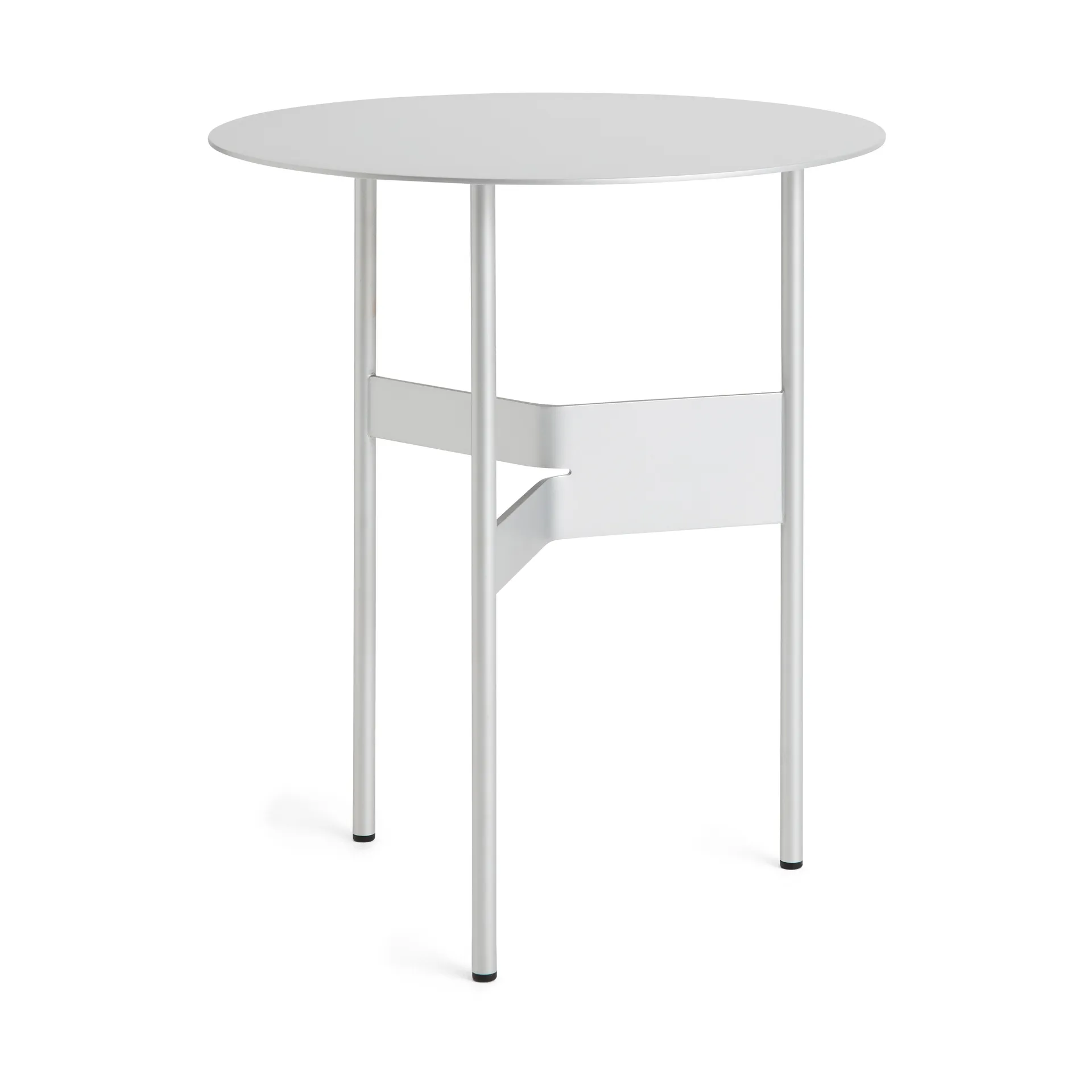 Mesa auxiliar Shim coffee table Ø45 cm, Silver grey HAY